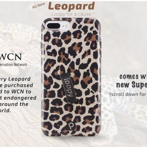 8 plus Loopy Case Leopard